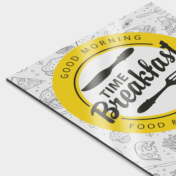 Carteles de aluminio